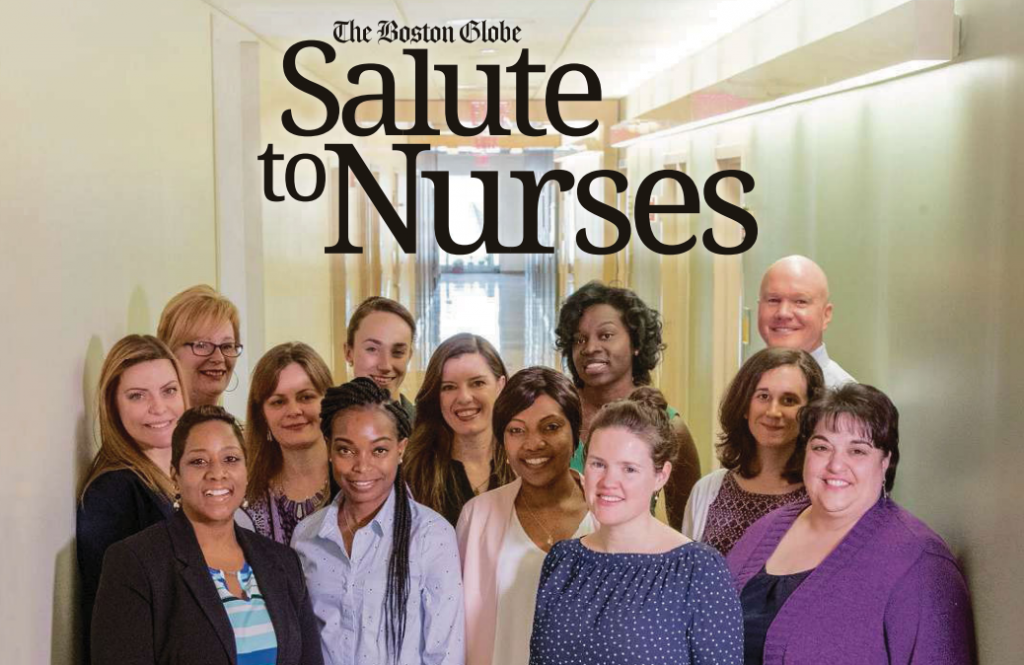 BMC OBAT Nurses Celebrated in the Boston Globe’s Salute to Nurses